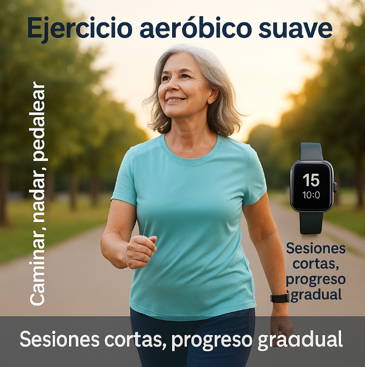 ejercicio aerobico suave