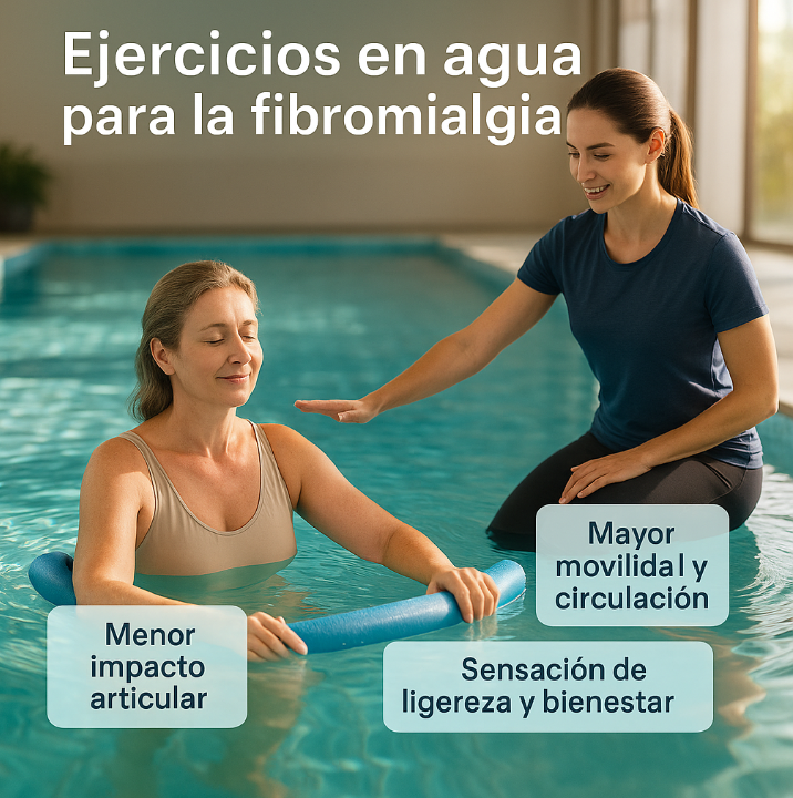 ejercicios agua fibromialgia