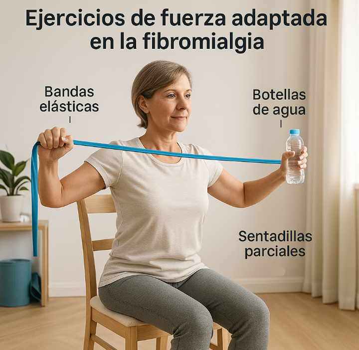 ejercicios fuerza fibromialgia