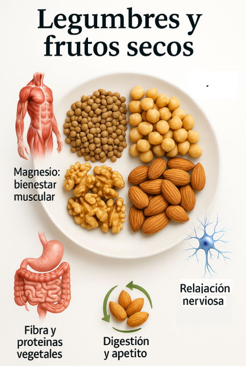 legumbres frutos secos