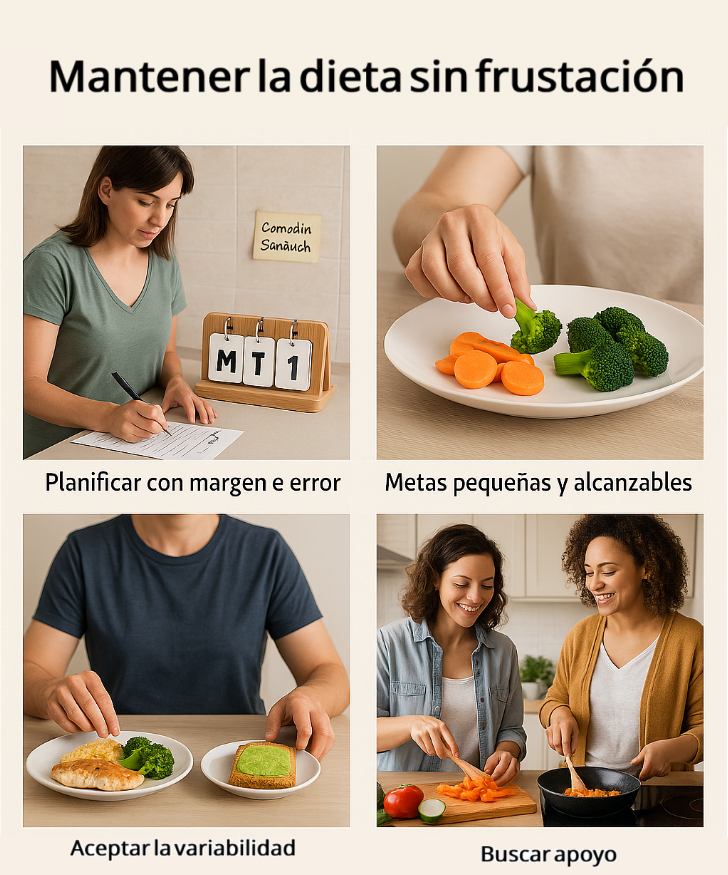 mantener dieta