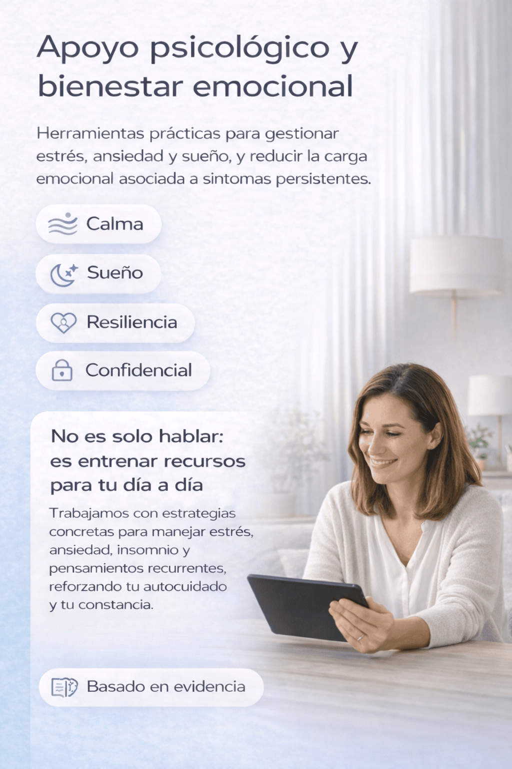 Apoyo psicológico personalizado en ImmunoHealth